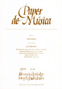 2003 directe paper de musica els cremats